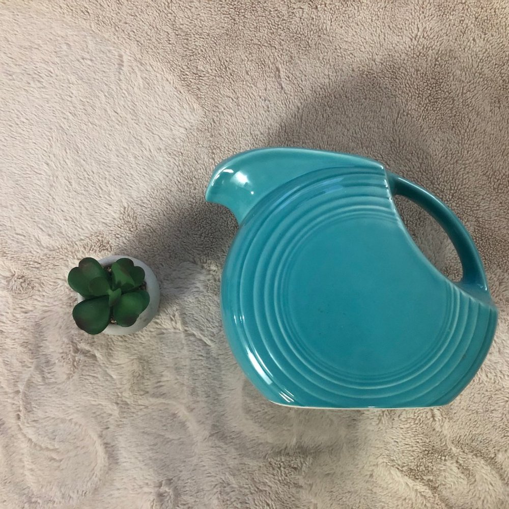 Fiesta Pitcher in Teal